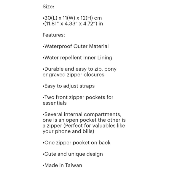 Waterproof Corgi Large Fanny Pack Crossbody Bag - Picture 7 of 12